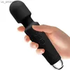 Massaggiatore personale ricaricabile Cordless Handheld Portable Whisper Quiet Waterproof 20 Patterns Perfect for Neck Back L230523