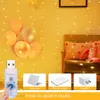 Guirlande Lumineuse Rideau, Télécommande 300 LED 8 Moder d'éclairage Alimenté par USB Guirlande Lumineuse Étanche pour Vacances, Noël, Jardin, Décoration de Fête Blanc