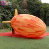 Nyligen designjätte reklam Uppblåsbara luftskeppsflygmodeller inflation varma luftballonger för evenemangsdekoration med luftblåsare leksaker sport