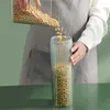 Storage Bottles Noodles Container Moist-proof Transparent Multi-use Grains Jar Food Organizer Pasta Home Supply