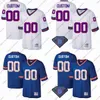 Custom NCAA 75th Vintage Football Jerseys Retro Phil 11 Simms Harry 53 Carson Lawrence 56 Taylor Carl 58 Banks Mark 89 Bavaro Michael 92 Strahan stitched Jersey