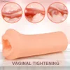 DIY Réservoirs Vagin Bouche Masturbation Coupe Mâle Artificiel 3D Réaliste Érotique Sex toys Masturbateurs Vibrateurs Produit de Sexe Intime L230518