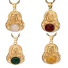 Pendant Necklaces Fashion Style Buddha Chains For Woman Girl Amulet Chinese Maitreya Jewelry