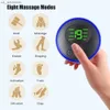 Massaggiatore portatile intelligente per il collo Mini elettrico EMS Cervical Pulse Massage Patch TENS Stimolatore muscolare Spalla Sollievo dal mal di schiena L230523