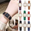 Horloges Lichtgevende Horloge Vrouwen Mode Casual Lederen Riem Horloges Eenvoudige Dames Kleine Wijzerplaat Quartz Klok Jurk