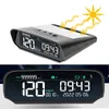Solar GPS Head-Up Display: Speedometer, Over-Speed Alarm, Fatigue Alert, Altitude Meter & Mileage Display for Car