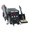 SOLEERIJZERS ERUNTOP 8586 Lödstation Digital Display Electric Solring Iron Hot Air Heat Gun Welding Machine för iPhone Reparation ROOLS