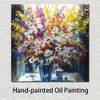 Impressionista Canvas Art Spring Bouquet Brent Heighton Pintura Reprodução Arte de flores pintadas à mão para decoração de parede de bar de clube