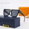 Gafas de sol de diseñador Sunglass para hombre para mujer Summer Drive Gafas de sol Mujer Retro Square Polarized Eyewear Luxury With Box Eyeglasses