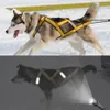 Uprzęże Refleksyjne psie uprzęże zaprzęgowe ciężar zwierzaka ciągnięcie sanków dla dużych psów Pieknięcie x uprzęże pleców