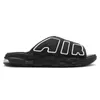 More Uptempos Slides Men Women Slippers designer sandals Black White Sports Slipper Pippen Sandles eur 36-46