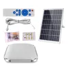 Solar Ceiling Lights 100W 150W 200W Solar Light with Remote 5m Lines Corridor light for Balcony Decor lighting