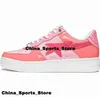 Baskets A Baignade Ape BapeSta Low Us12 Chaussures Taille 12 Hommes Casual Us 12 Gym Formateurs Designer Eur 46 Femmes Chaussures Camo Combo Rose Jaune Running Tennis Zapatos