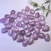 Charms 10pcs Natural Kunzite Tear DIY Energy Healing Gemstone Pendant Necklace Women Jewelry Mineral Specimen Gift 16mm