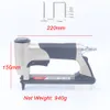 Spijkerpistolen 1800W ~ 2000W Electric Nailer and Stapler Furniture Staple Gun For Frame With Staples Nails Carpentry Woodworking Tools 220V F30