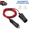 Nouveau 2M/5M lumière prise de courant adaptateur câble d'extension prise câble d'extension voiture allume-cigare adaptateur prise chargeur plomb