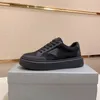 Top qualité hommes chaussures décontractées Designers baskets signe Triangle mode en cuir véritable plate-forme plat hommes formateurs avec boîte 38-46