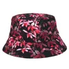 Шляпа Шляпа с широкими краями 2022 Хлопковое принт мода мода Joker Outdoor Travel Sun Hat Men and Women 165 G230603