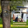 Охотничьи камеры Oredoor Trail Camera Wi -Fi управление приложением 1296p 24 -мегапиксельная игра ночное видение.