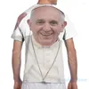 Camisetas femininas Pope Francis Men T-Shirt Women All Over Print Fashion Girl Shirt Boy Tops Tees Short Sleeve Tshirts