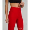 Pantalon femme Lu Align Yoga Citron Fille Pantalon Long Nu Fitness Yogas Pantalon Femmes Élasticité Train Leggings Athlétique Serré Neuvième Pantalon Gym Pleine Longueur 2024