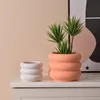 Vazen Creatieve Ronde Bloempot Succulent Keramiek Planter Home Decor Desktop Ornamenten Tuin Decoratie Bonsai Plant 230603