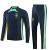 22 23 세계 브라질 트랙 슈트 축구 저지 G.Jesus Coutinho Brasil Camiseta de Futbol Richarlison 23 24 브라질 축구 셔츠 Maillot Kids Kit Training Suit