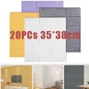 Wallpapers 20pcs 3D WallSticker Brick Pattern Wallpaper for Living Room Bedroom TV Wall Vinyl Decor Self Adhesive papel pintado de pared 230603