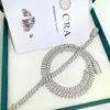 Horizon Iced Out Pass Diamond Tester Vvs Moissanite Jewelry Necklace Bracelet Women 10mm Cuban Link Chain ss