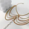Anklets sexiga bohemiska pärlor ankelarmband för kvinnor benkedja runda tassel anklet sommar vintage fot smycken tillbehör