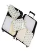 7pcs / 8pcs旅行荷物主催者セットセットスーツケースオーガナイザーバッグ