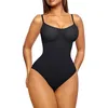 Kvinnor Shapers Plus Size S5xl Shapewear for Women Mage Control Full Bust Body Shaper Bodysuit Butt Lifter Lår Slimmer 230605