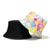 Chapeaux à large bord LDSLYJR Graffiti Printing Seau Pêcheur Voyage en plein air Chapeau de soleil pour hommes et femmes 140 G230603