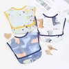 Slabbetjes Doeken Zomer stijl voeden Bandana slabbetje pasgeboren item accessoires schort baby mouwloos Burp stof 0-4Y G220605