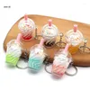 Portachiavi 204pcs Mini Cup Portachiavi Kit Bubble Tea Ciondolo Charm D0LC