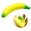 Анти-стресс Squishy Banana Toys медленно поднимающиеся мягкие фрукты сжимайте игрушку Смешное избавление от стресса снижает давление 2110