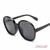 Round Frame Fashion Sunglasses 2023 Hip Hop Vintage Designer Wholesale Black Shades Glasses Luxury For Men And Women UV400