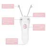 Epilator Women Facial Hair Remover Button Switch Designs Electric Threading Epilator Lady Shaver USB Charging Cotton Thread Epilator