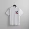 Broderi Kith T-shirt Oversize män Kvinnor New York t-shirt Hög kvalitet 2023 Casual Summer Tops T-shirts Herr T-shirts