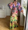 Casual jurken jurk vrouwen mode voor de lente zomer 2023 elegante en mooie dames v-hals sexy avondkleding