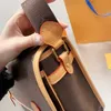 Vintage Shoulder Bags Cross Body Designer Large Satchel Genuine Leather Crossbody Bag Men and Women Messenger Bags 38CM