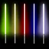 LED Light Sticks RGB Lightsaber Metal Laser Sword Saber De Luz Espada 12 Cambia colore FOC Rave Weapon Lampeggiante Toy Kpop Lightstick 230605