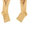 Vestes de course Chaussettes de compression Soulager la fatigue des jambes Tube de mollet Respirant Améliorer la circulation sanguine Fermeture à glissière douce pour les femmes Cyclisme