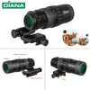 DIANA Hunting 1.5-5 Zoom Magnifier Para mira óptica tática Red Dot 3x 4x 5x Mira de rifle Lupa de observação para caça de rifle