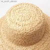 Kvinnor Wide Brim Raffia Bucket Hat For Women Vacation Beach Str Hat Summer Sun Hat Ladies Holiday UV Protection Hat Wholesale L230523