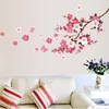 120x50 cm Cherry Blossom Flower Wall Stickers Waterproof vardagsrum sovrum väggdekaler 739 dekor väggmålning affisch