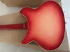 Partihandelsgitarr Deluxe Model 360/12 String Electric Guitar Semi Hollow Cherry Burst China Guitar Factory