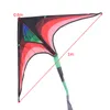 Kite Accessoires Grote Delta Vliegers Vliegend Speelgoed Voor Kinderen Handvat Lijn Outdoor Sport Nylon Professionele Wind 230605