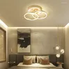 Lustres led modernos luxo lustre dourado lâmpadas para estudo sala de estar quarto design redondo luzes deco iluminação luminária ac 90-260v