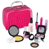 Beauty Fashion Kids Toys Simulation Cosmetics Set Pretence Makeup Girls Play House Make Up Education for Fun Game 230605